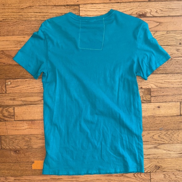 Aviator Nation Blue Short Sleeve Tee with Embroidered Detail - Picture 6 of 6